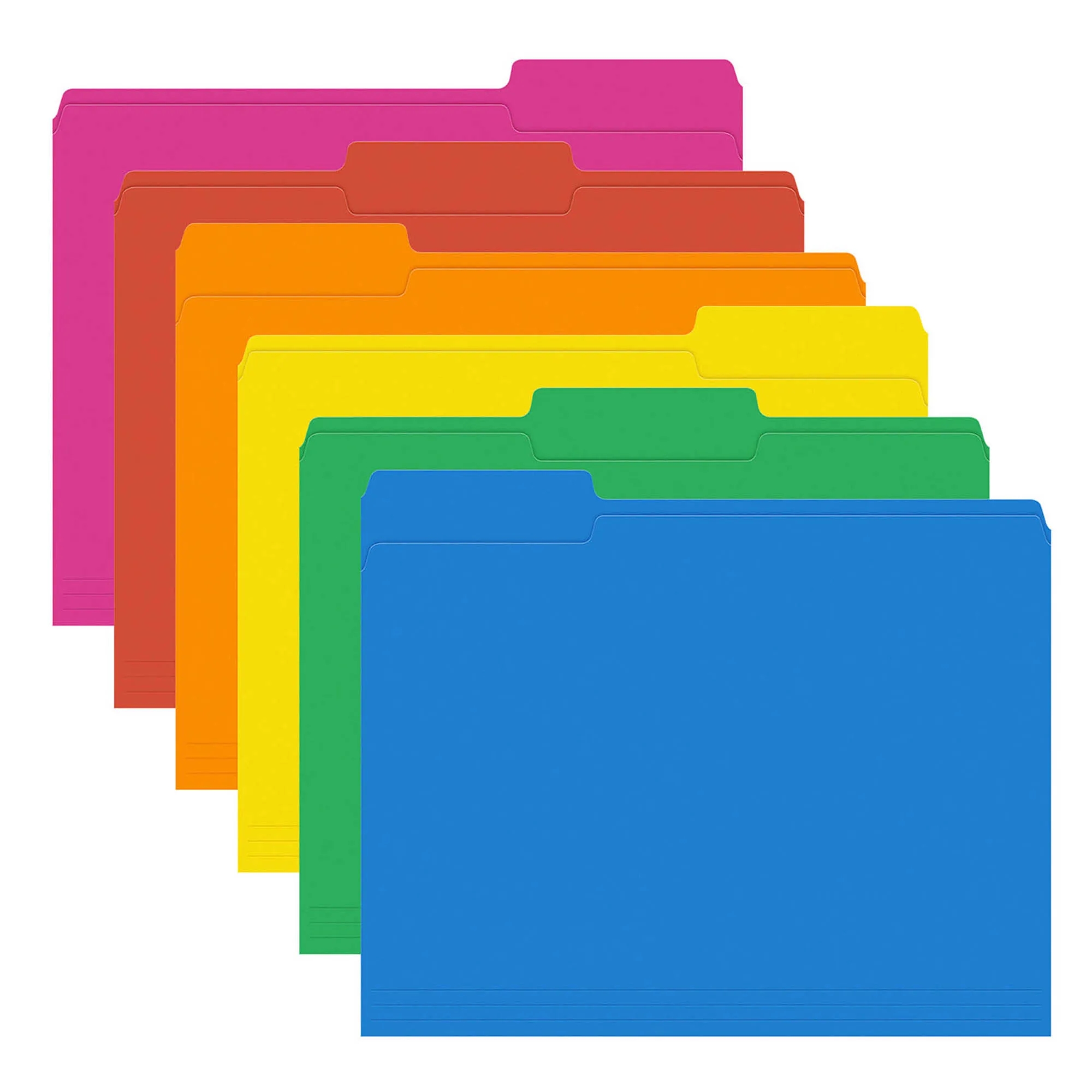 1/3 Cut Tab Manila File Folders Letter Size 5