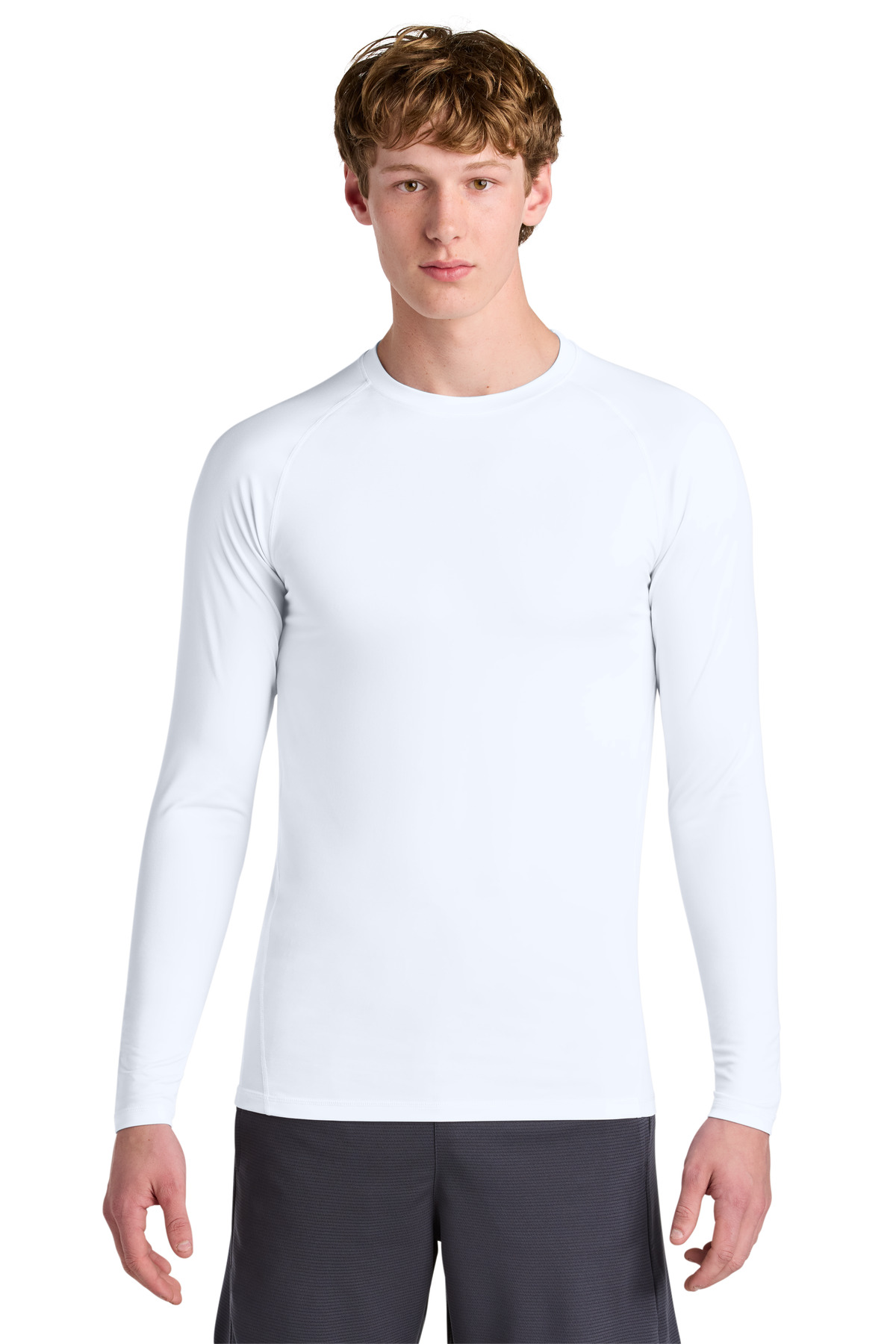 Sport-Tek PosiCharge Compression Long Sleeve Tee ST120LS 1