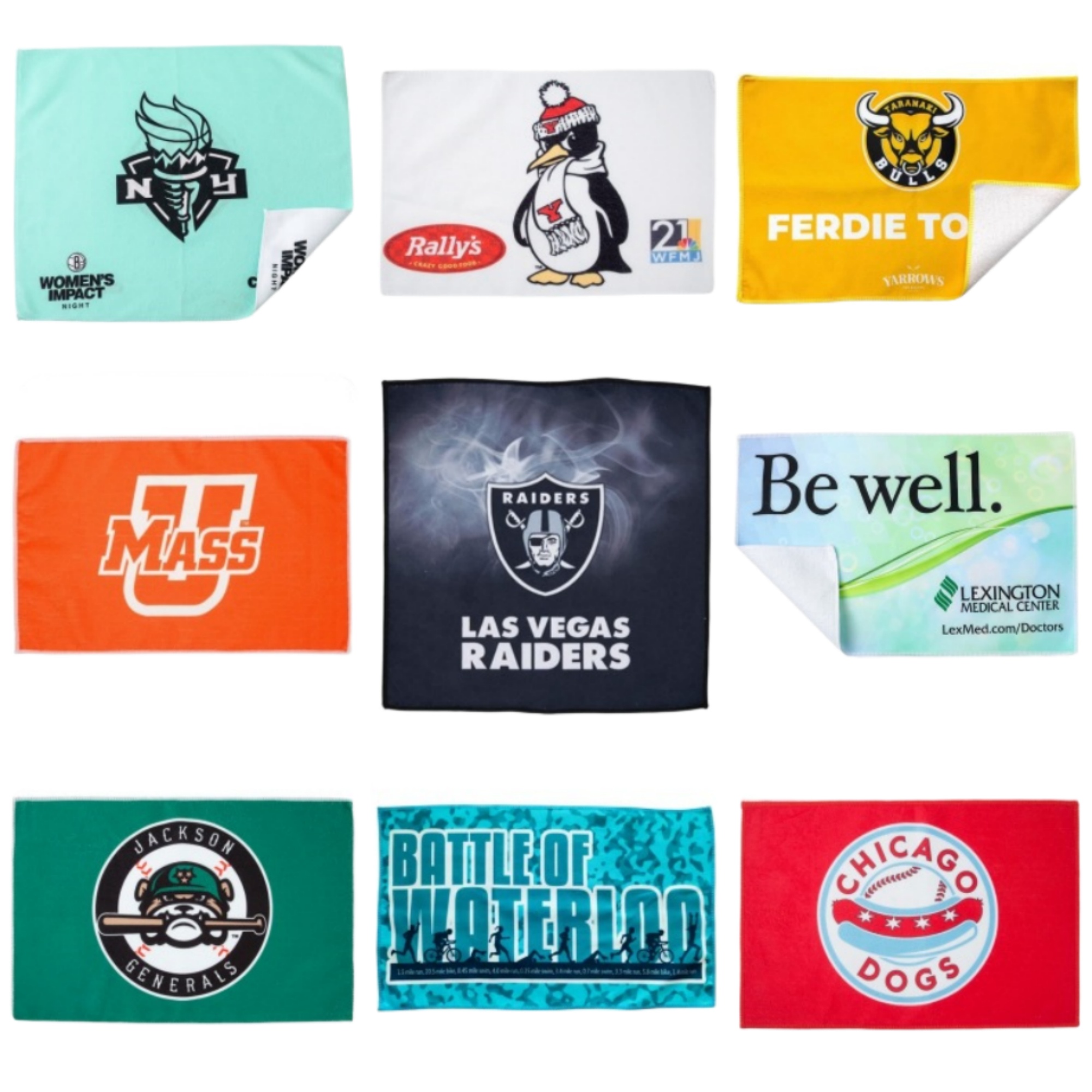 15" x 18" Microfiber Rally Towel 2