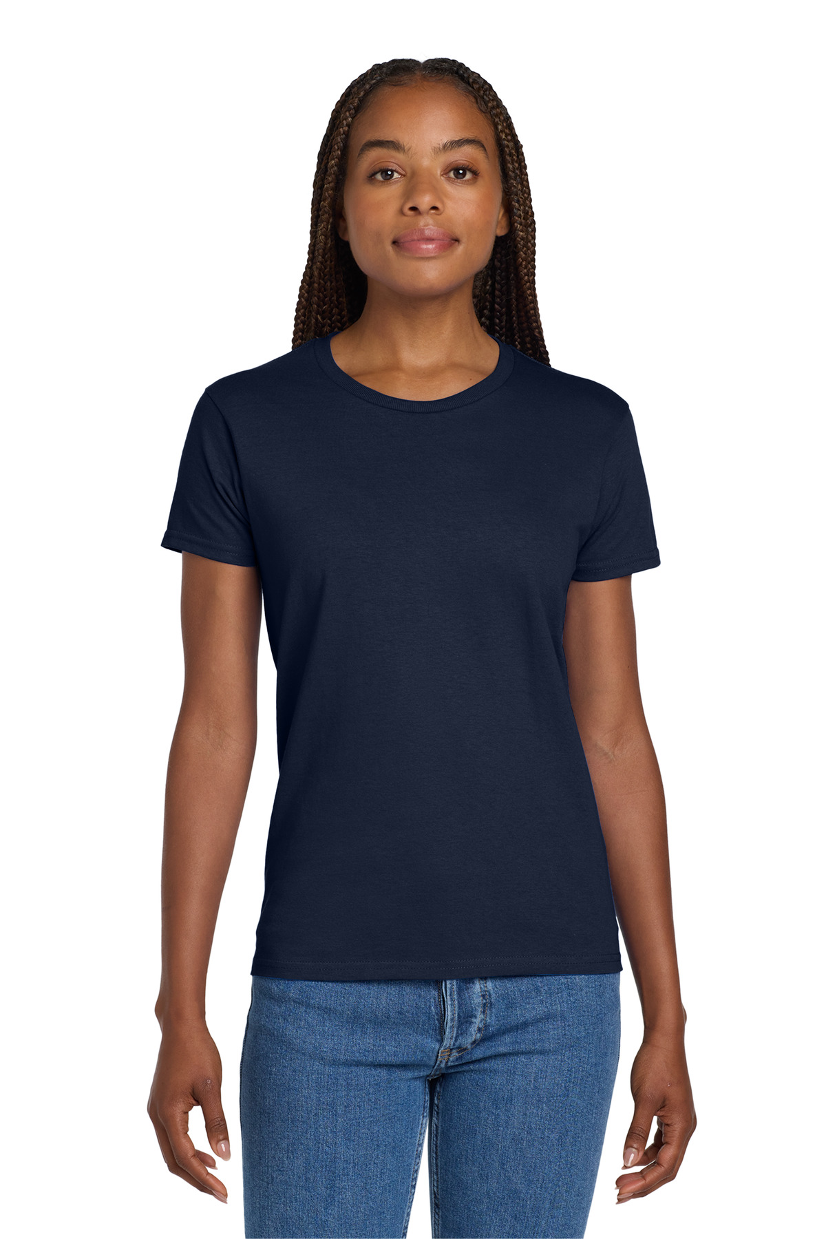 Gildan Women's Ultra Cotton 100% US Cotton T-Shirt. 2000L 20