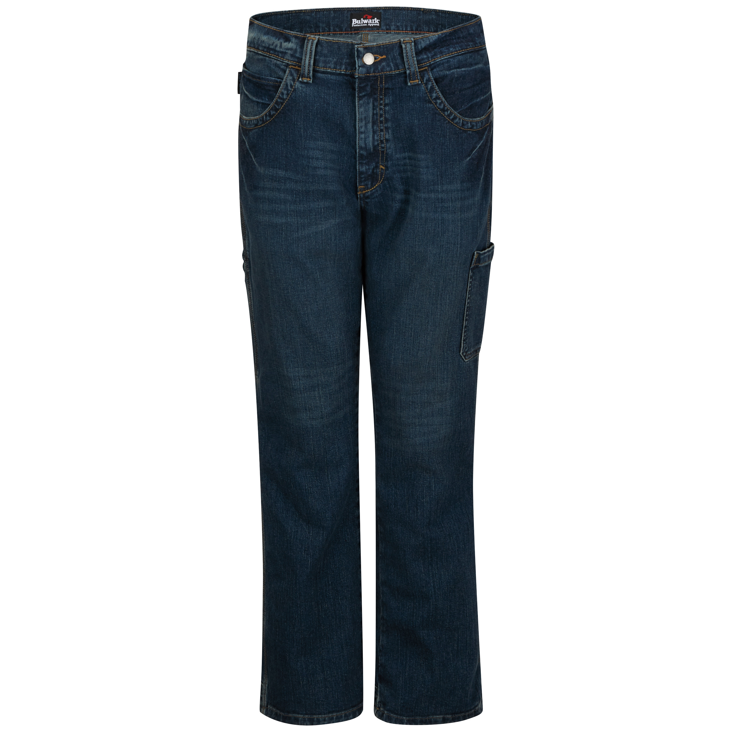 Bulwark® Men's Stretch Denim Dungaree 2
