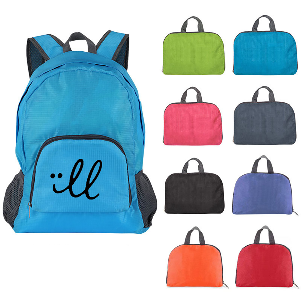 Foldable Backpack With Side And Front Pockets 4