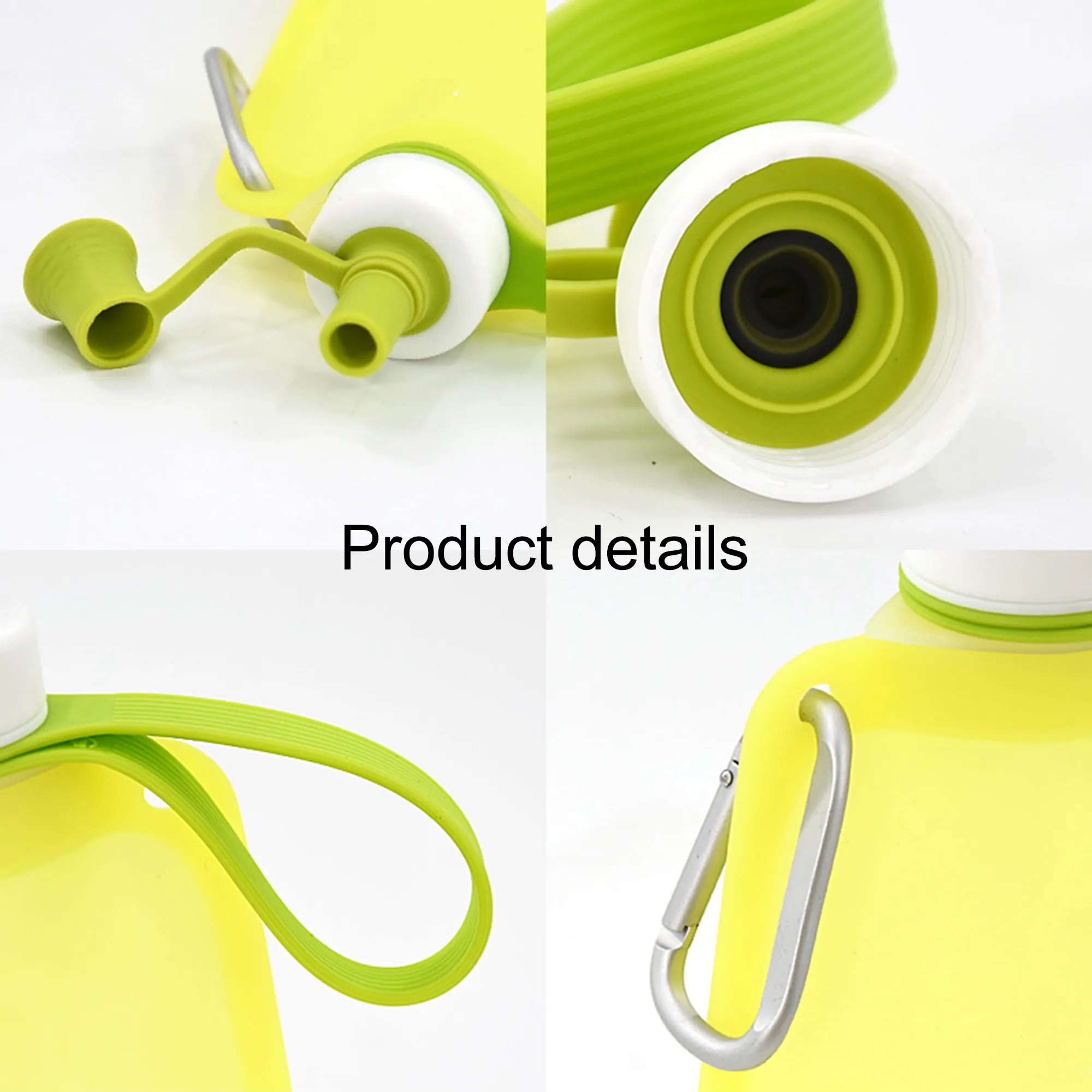 550ml Outdoor Portable Silicone Water Bag 2