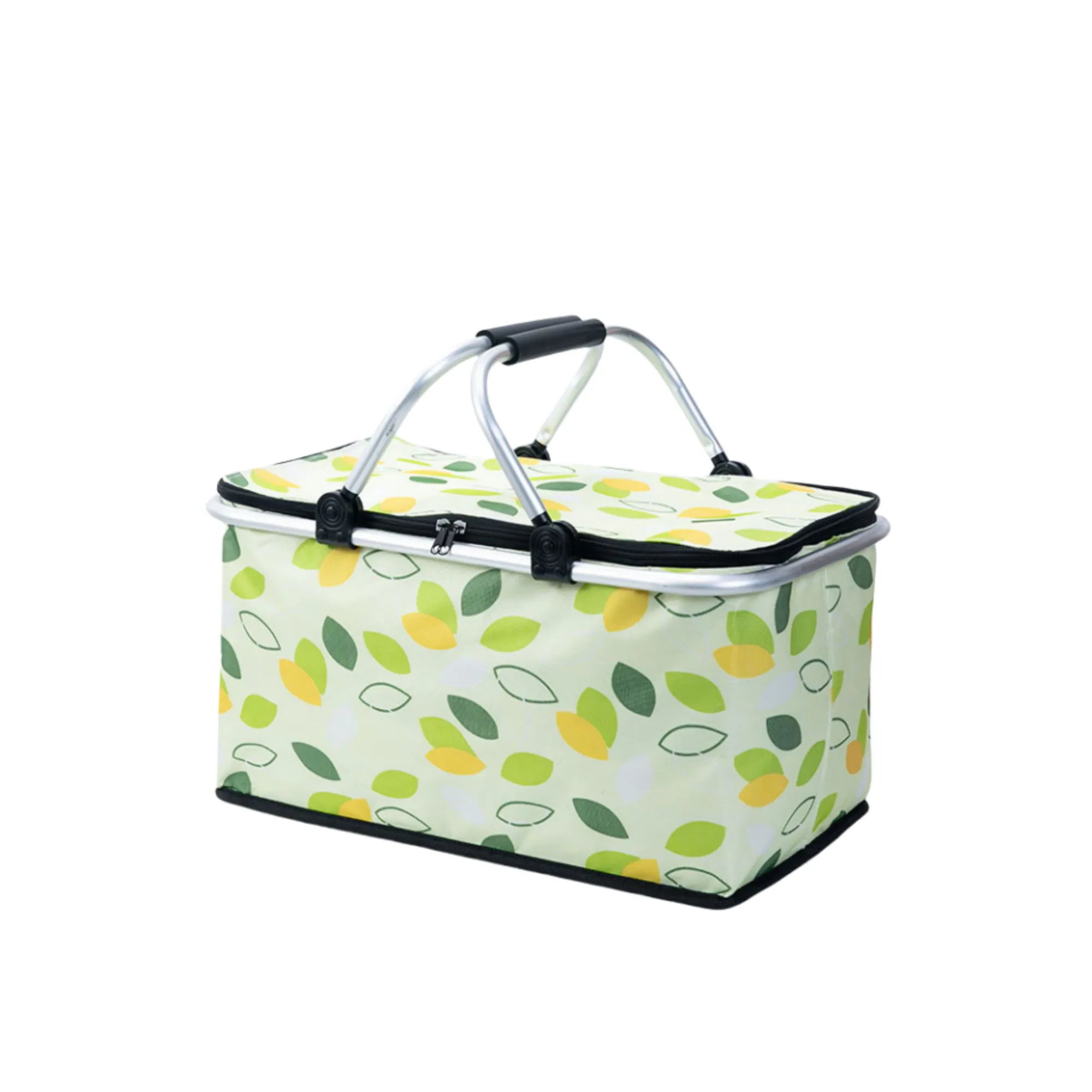 Foldable Insulated Cooler Bag Picnic Basket 8