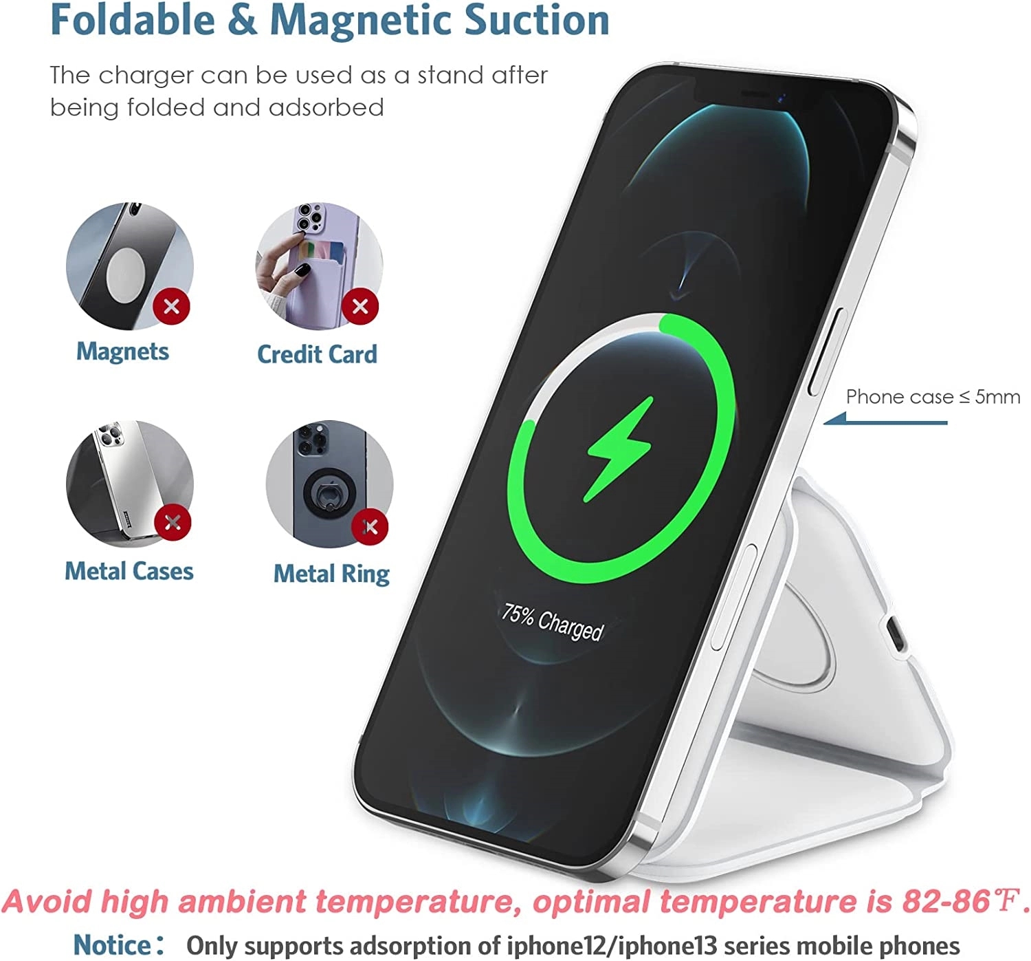 3 In 1 Foldable Wireless Charger 5