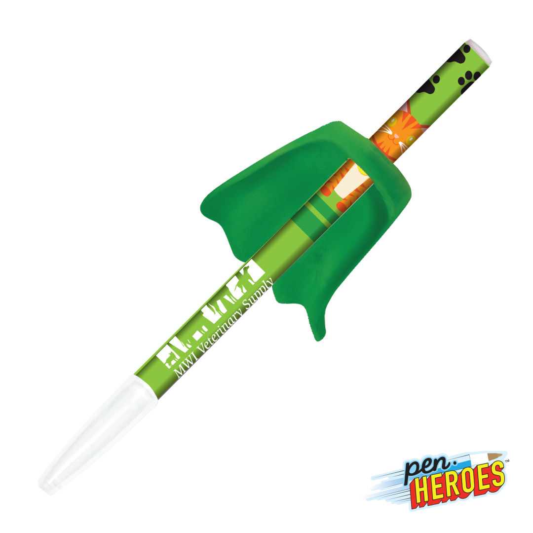 Pen Heroes™ Pet Series Cat w/Cape Pen