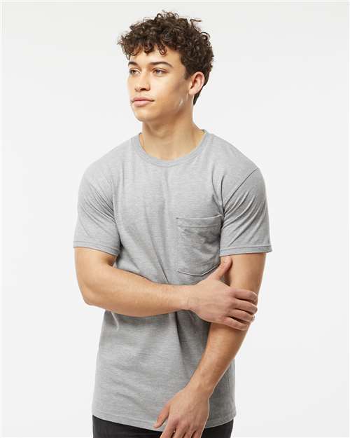 Unisex Heavyweight Jersey Pocket T-Shirt - 293 29