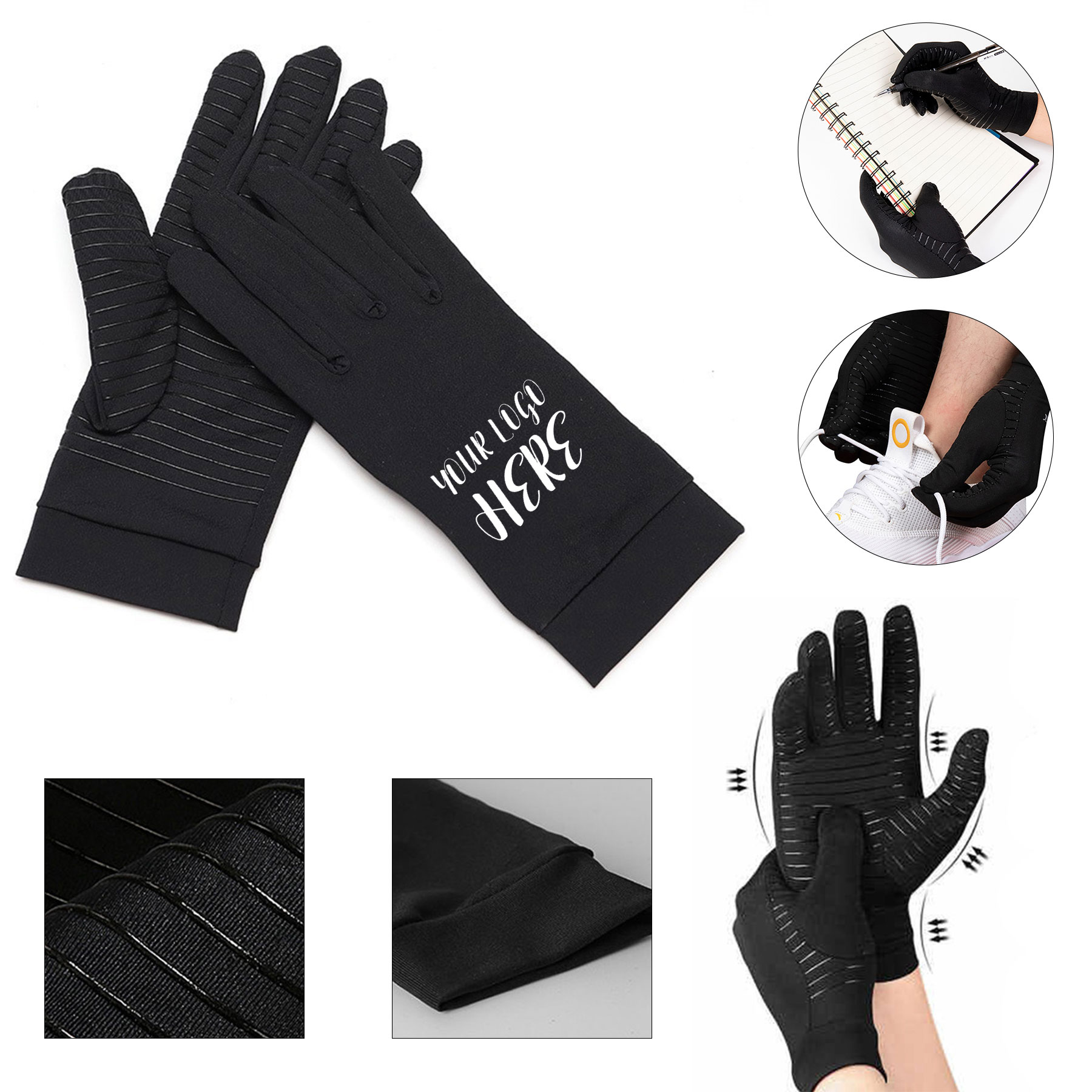 Arthritis Compression Finger Gloves 2
