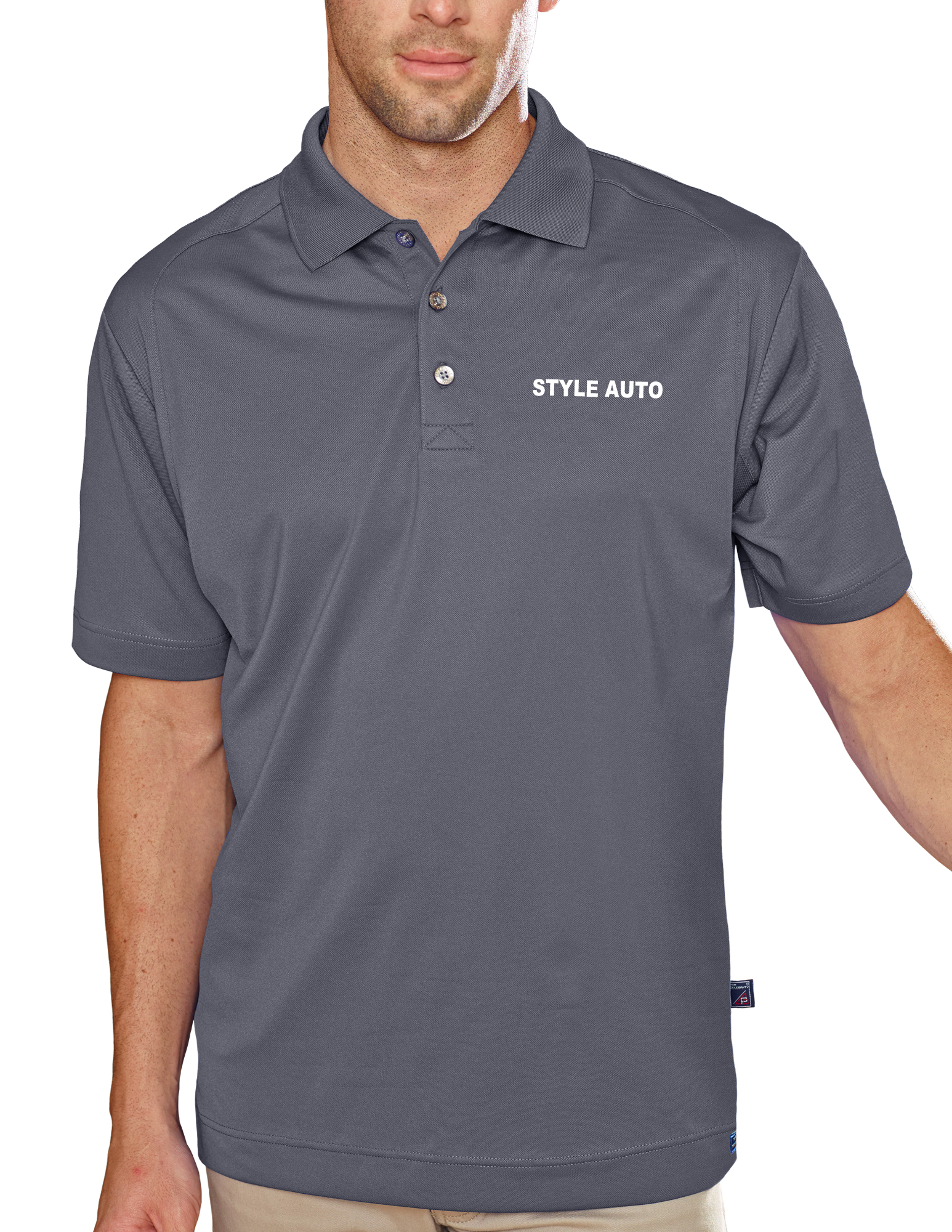 Men's Style-Auto Hybrid Cooler Polo Shirt 12