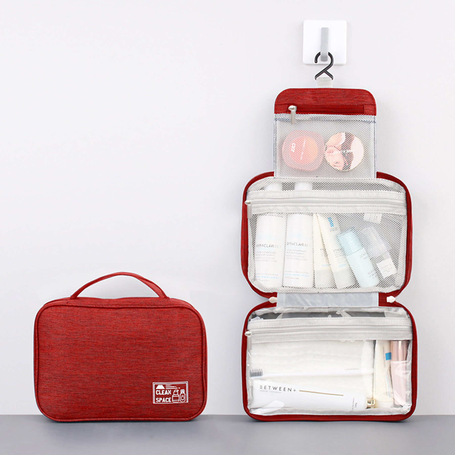 Portable Waterproof Travel Makeup Bag 4