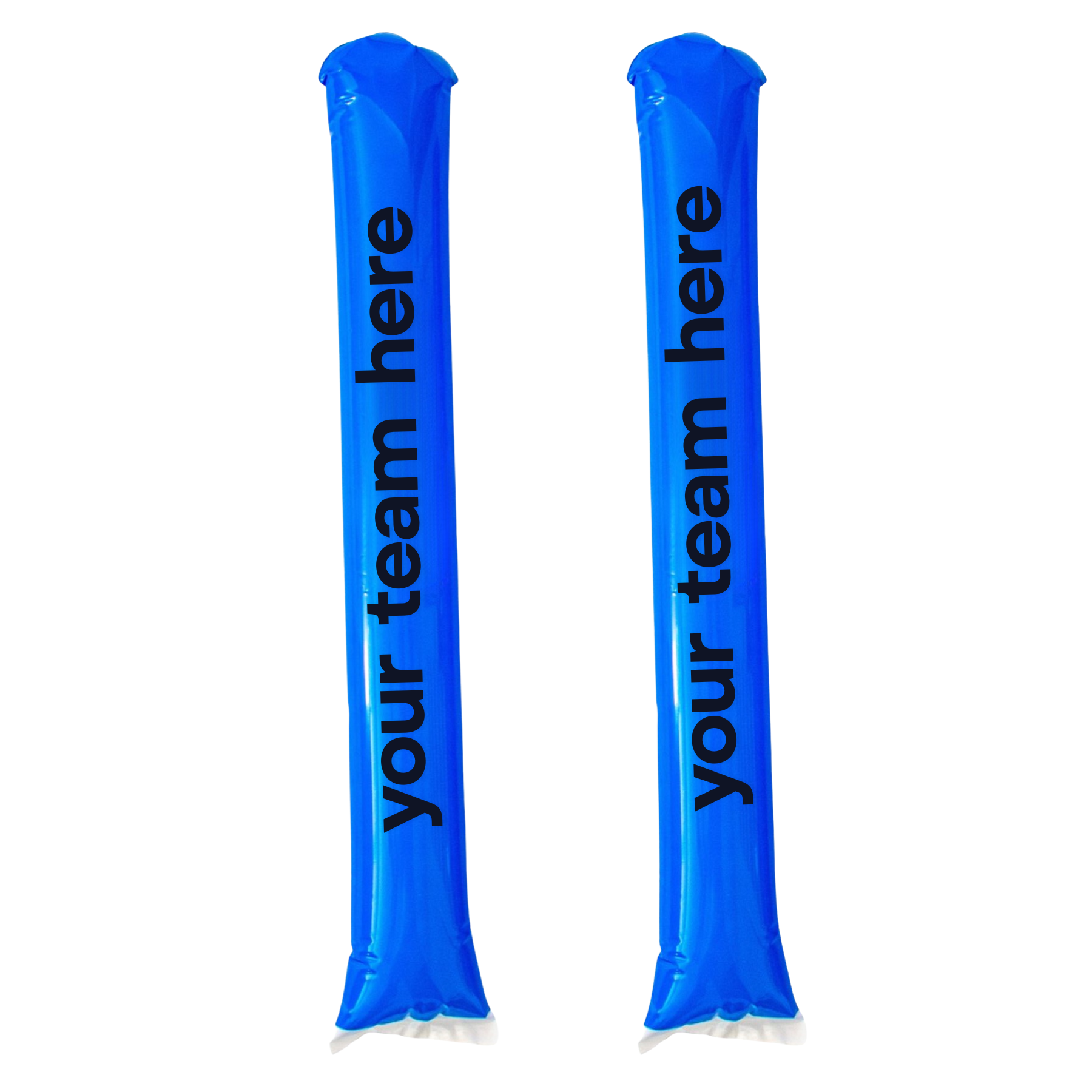 Rush BamBams Flat Pair/Bulk Pk/Includes Straw/No Polybag (23.5"x4.25") 3