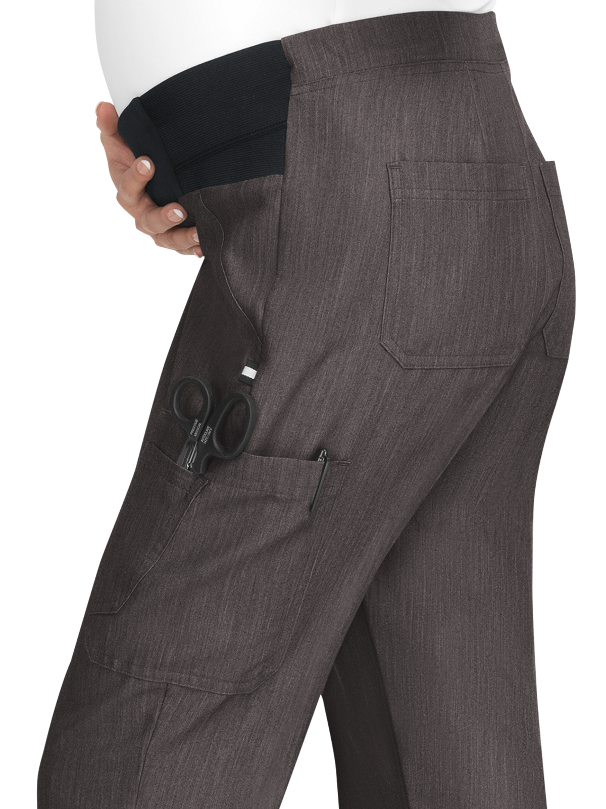 koi - Next Gen - Women's Eight-Pocket Maternity On the Move Pant 6