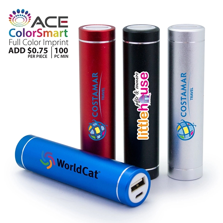 Cambridge - 2200 mAh Portable Cylinder USB Power Bank 5