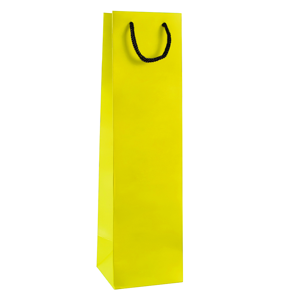 European Heavy Wine Paper Bag - Matte Laminated 13