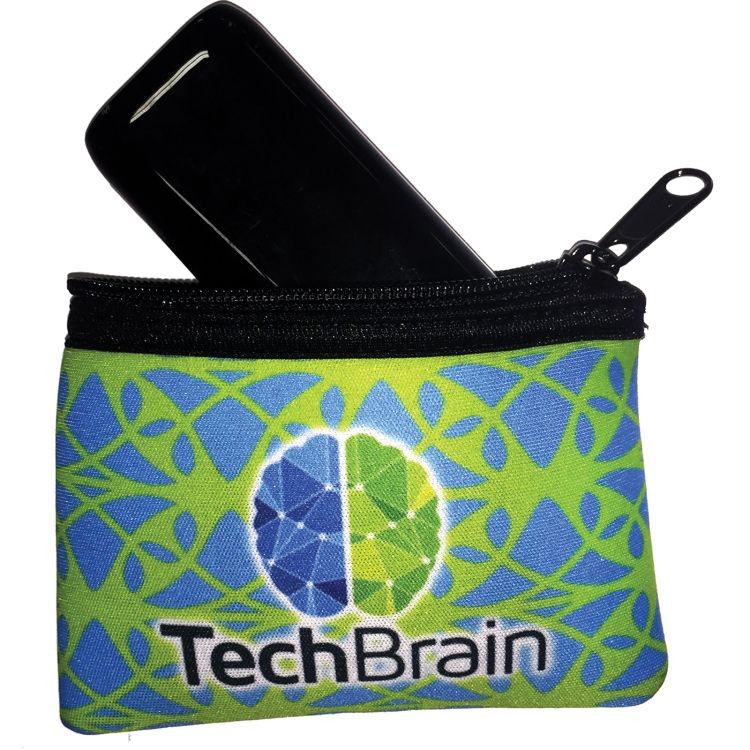 5" x 3" Full Color Zippered Scuba Bag Organizer 5