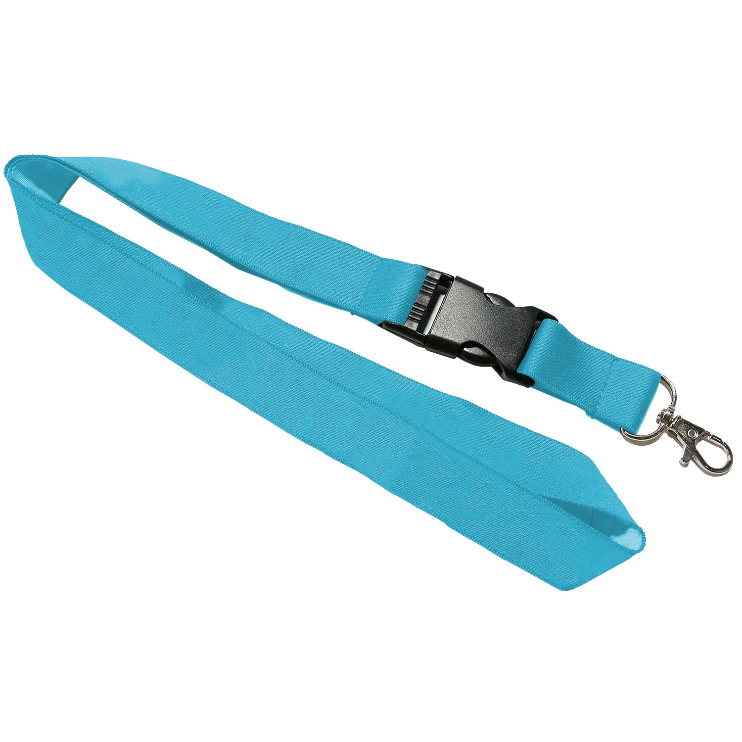 1" Woven Lanyards with Detachable Buckle Release 25