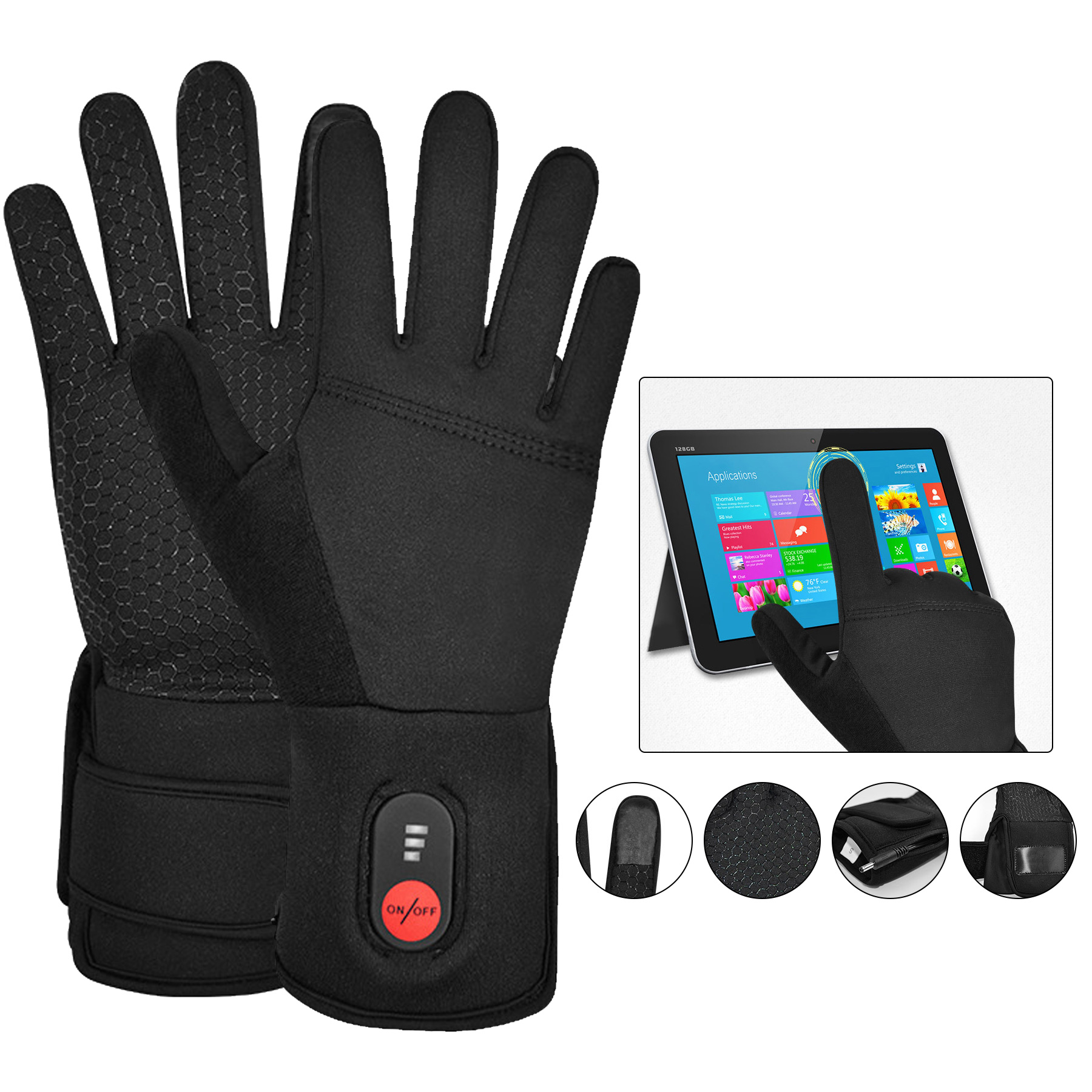 Rechargeable Heated Gloves 2