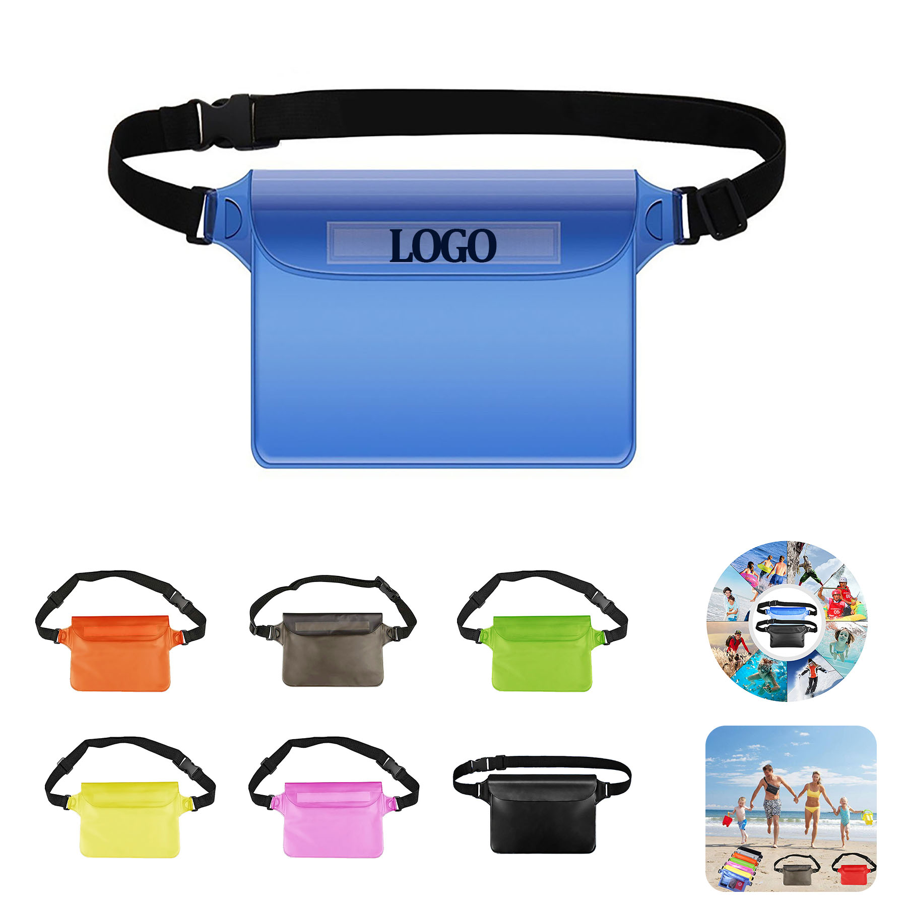 Waterproof Pouch With Waist Strap 3