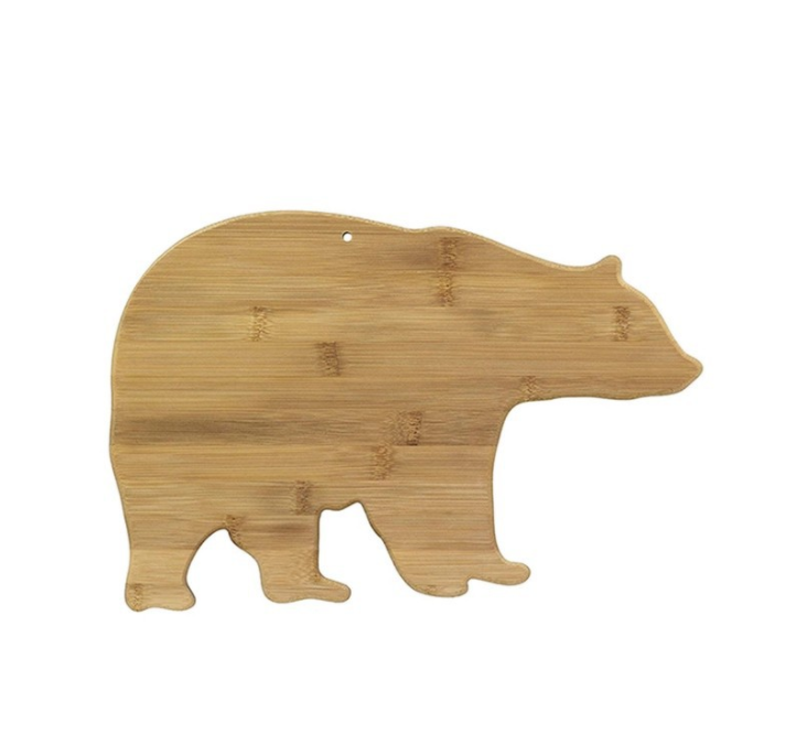 Bear Animal Shaped Bamboo Cutting Board 3