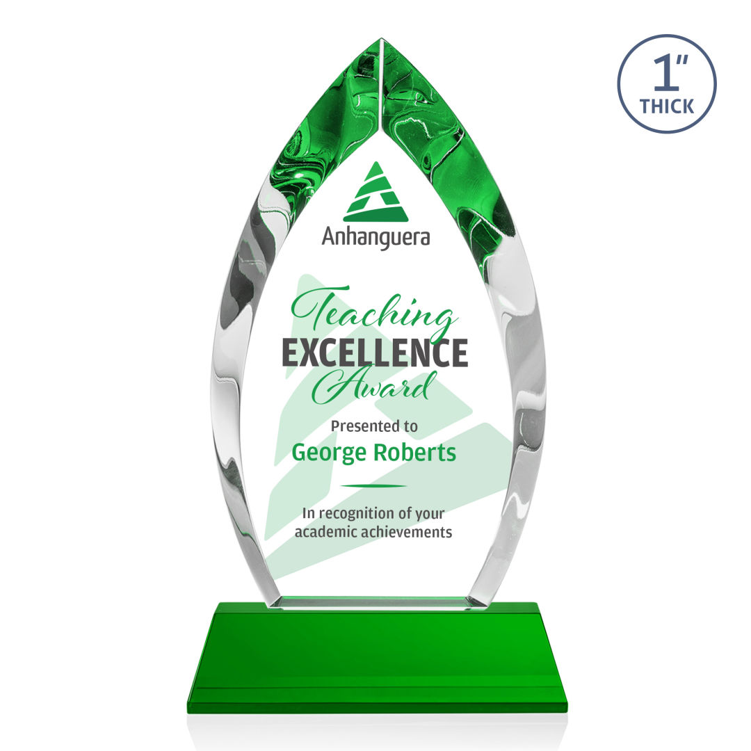 Marinello VividPrint™ Award on Base - Green 16