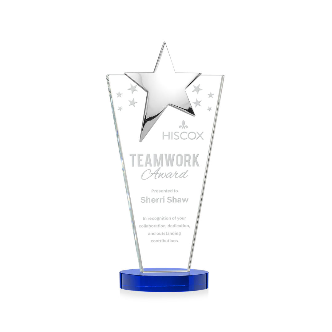 Mantella Chrome Star Award - Blue 8
