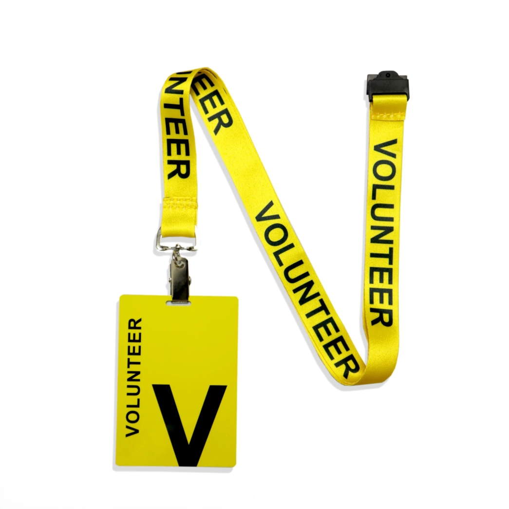 Combo Lanyard sublimated w/ PVC plastic ID Card 2