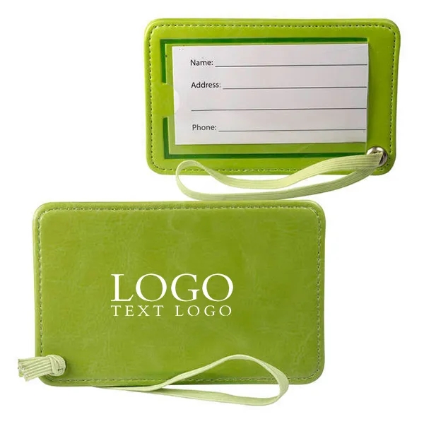 Travel Luggage Tag with Clear Window 6
