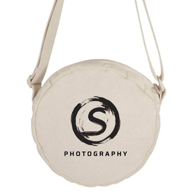 Rhythm Round Cotton Crossbody Bag - Made in the USA 10