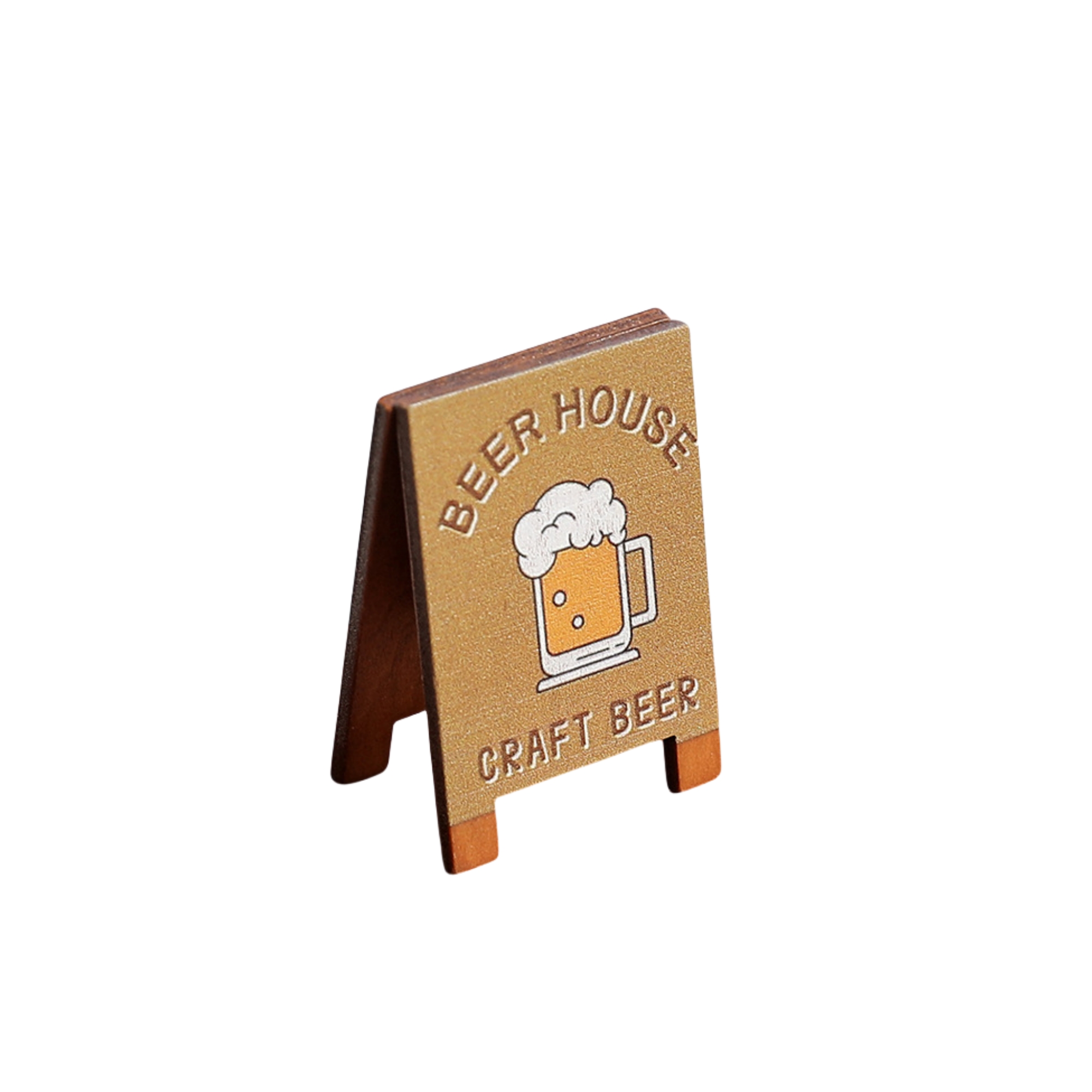 Cute Small Size Wooden Hung For Decoration 4