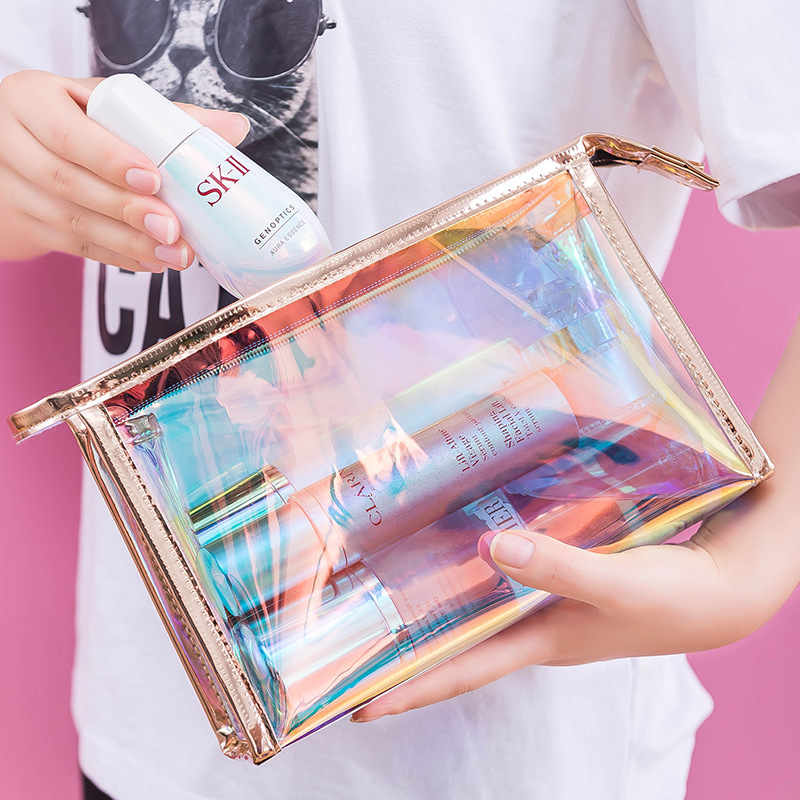 TPU Holographic Laser Makeup Bag 1