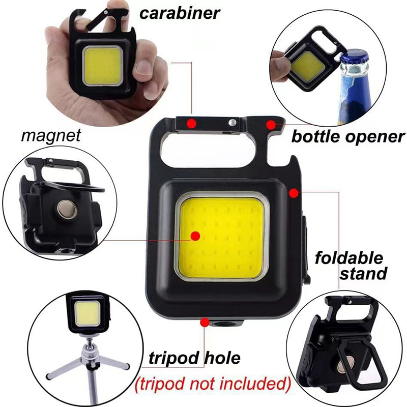 Portable Mini COB Pocket Magnetic Flashlights 15