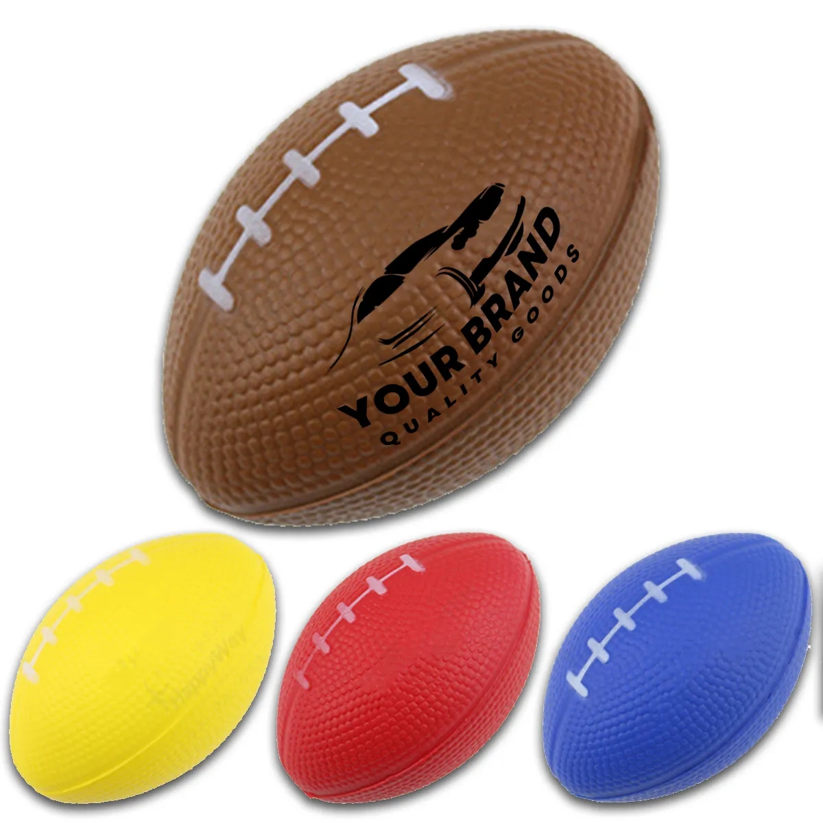 Mini Foam Sports Rugby Football Stress Balls 2