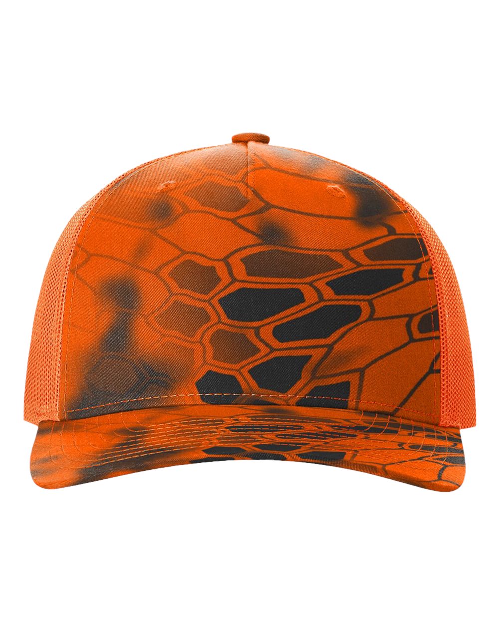 Printed Five-Panel Trucker Cap - 112PFP 96
