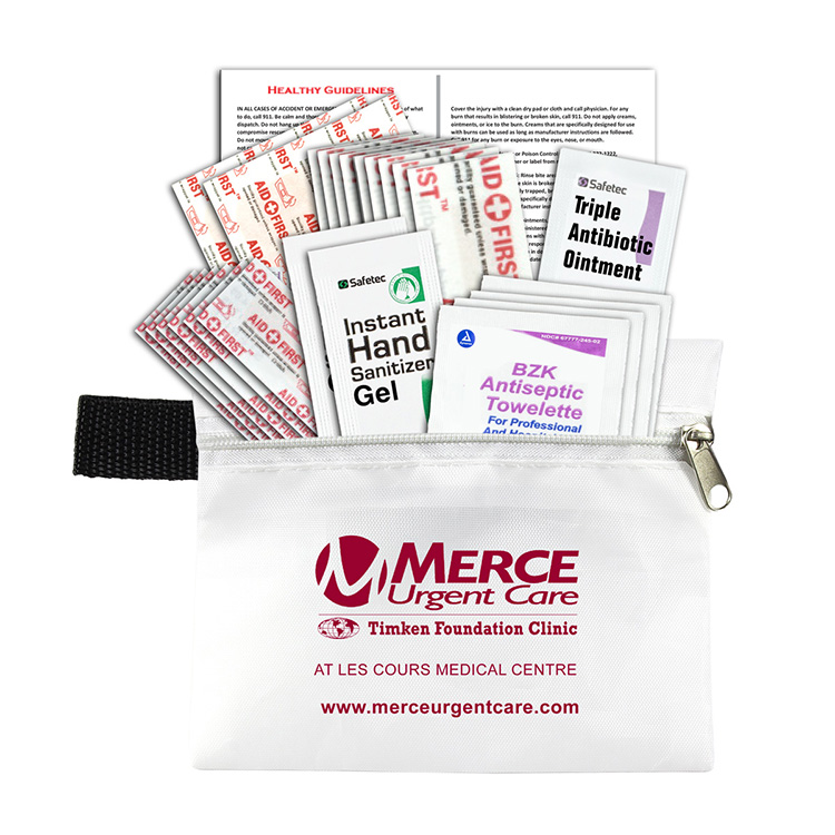 "Altair" 26 Piece First Aid Kit in Zipper Pouch 3