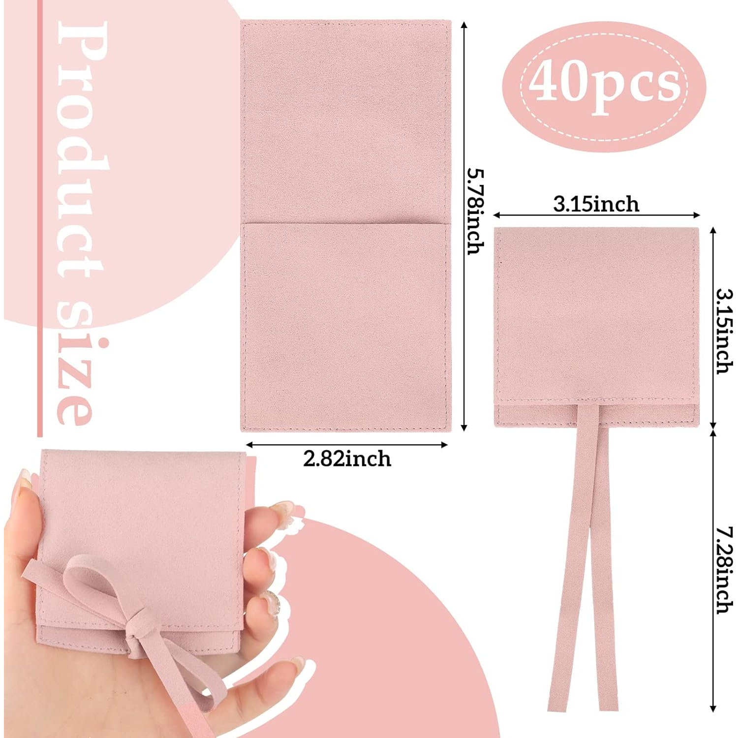 Microfiber Jewelry Pouch 2