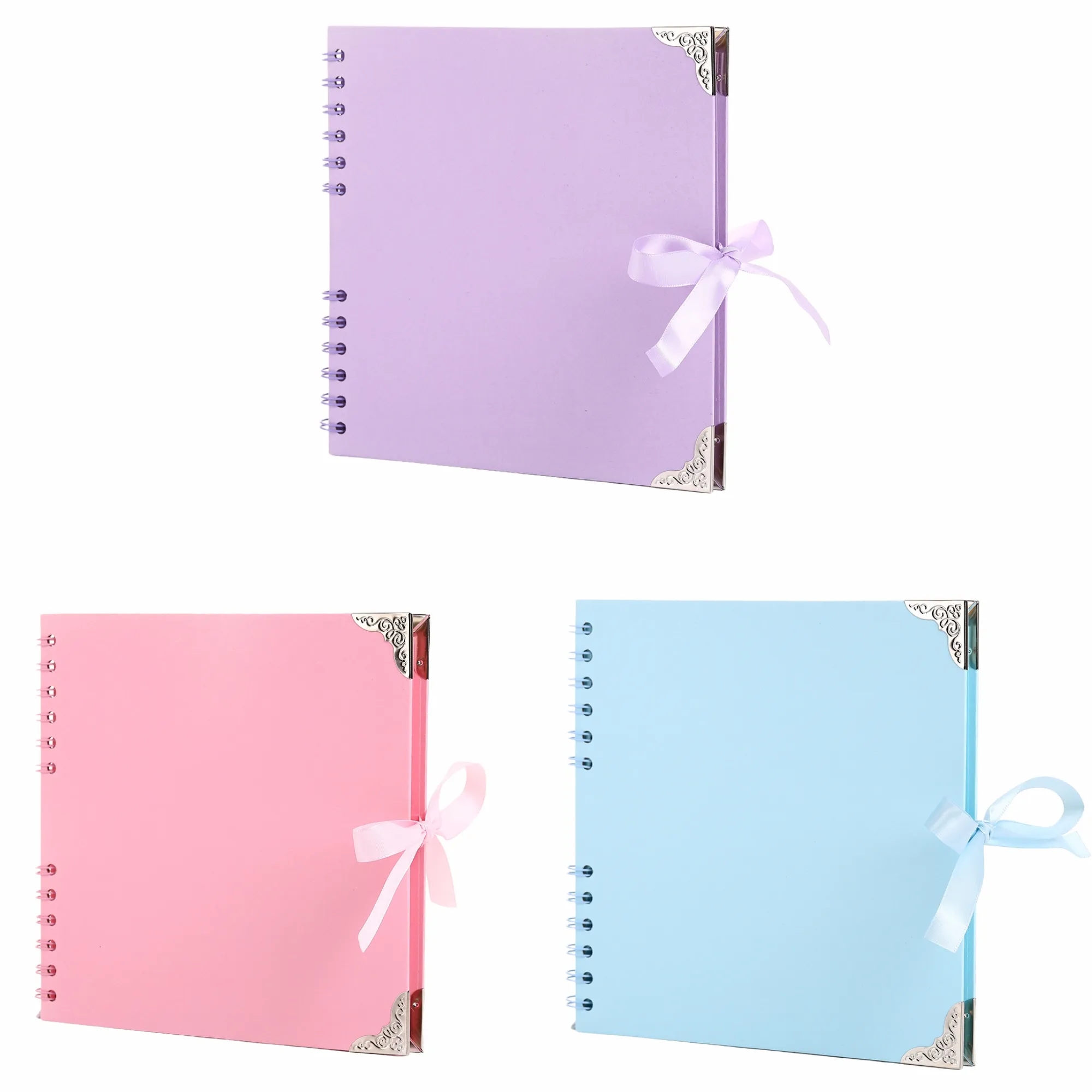 Vintage Coil DIY Scrapbook Album 5