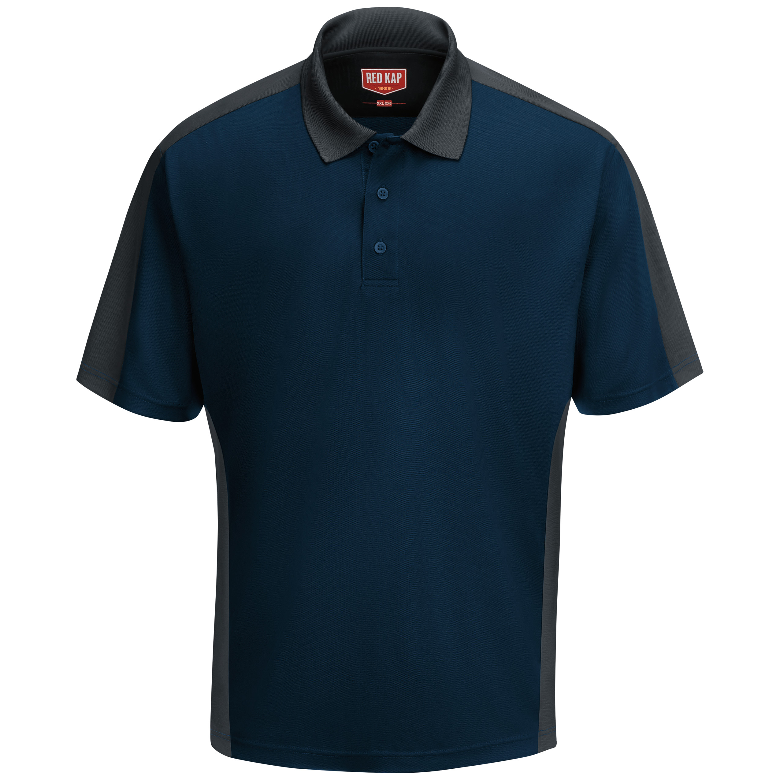 Red Kap® Men's Short Sleeve Performance Knit® Two-Tone Polo 8