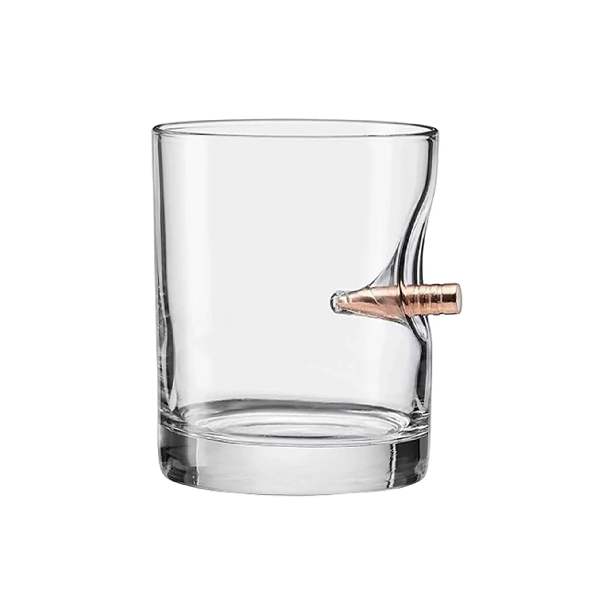 Glass Cup Creative Shape 11oz With Bullet 2