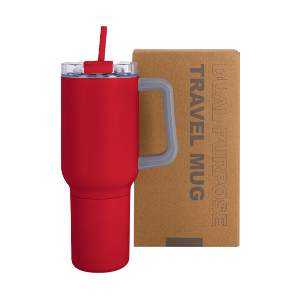 Key West 22 oz SS Travel Mug w/Can Cooler 420