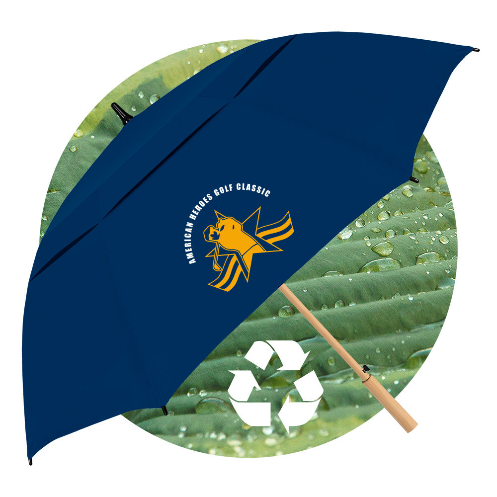 Eco-Friendly Style -- The Vented Enviro Golf Umbrella 2