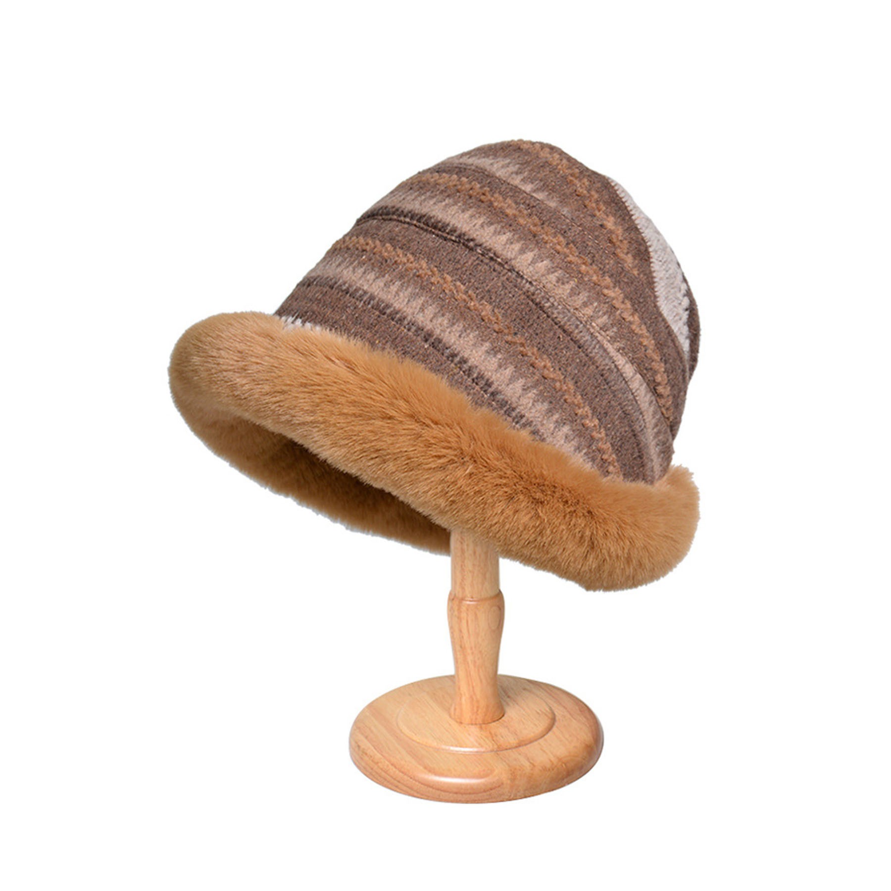 Plush Fuzzy Bucket Hat 3