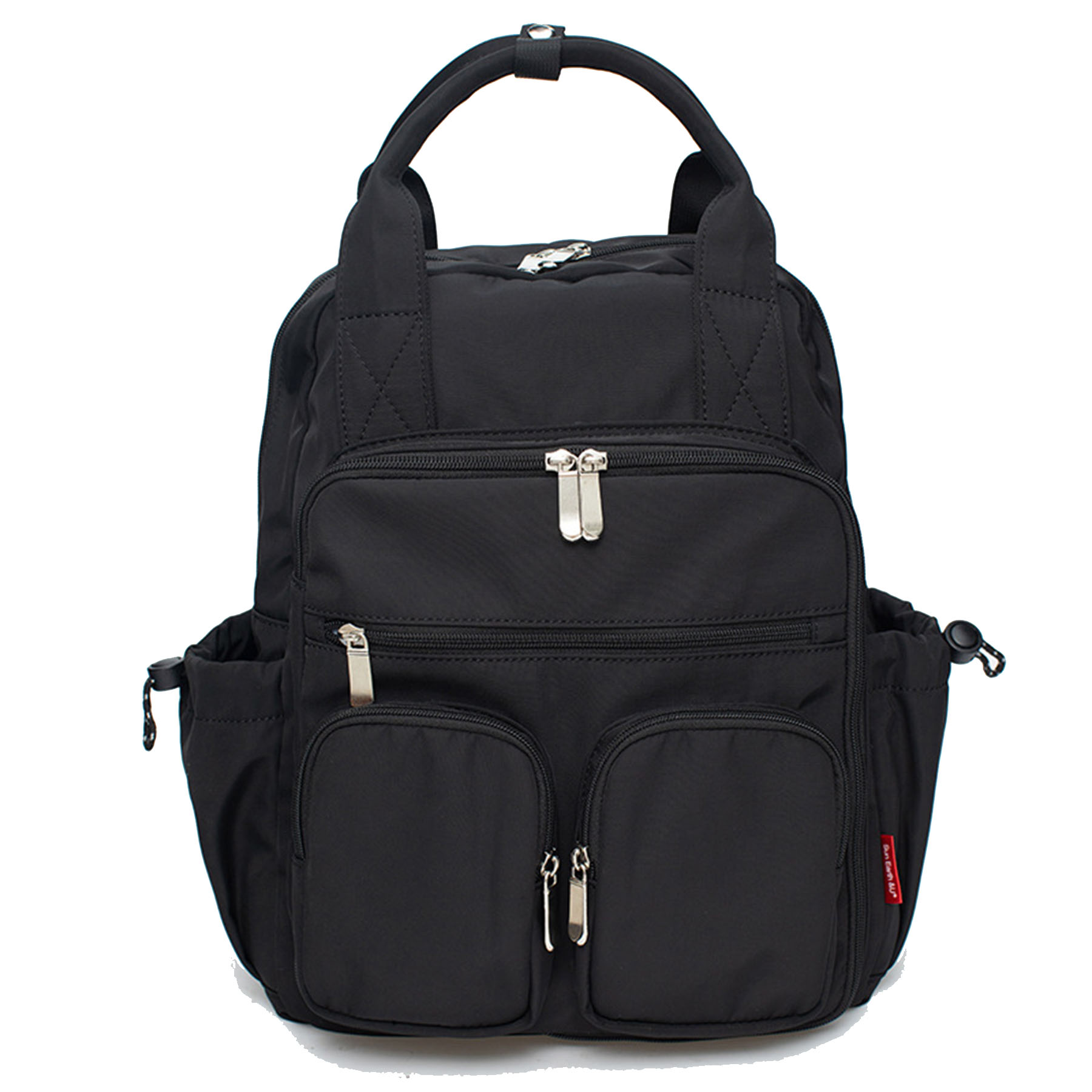 Nylon mommy shoulder diaper bag backpack 10