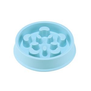 18cm Slow Eating Plastic Pet Bowl Food Tray 15