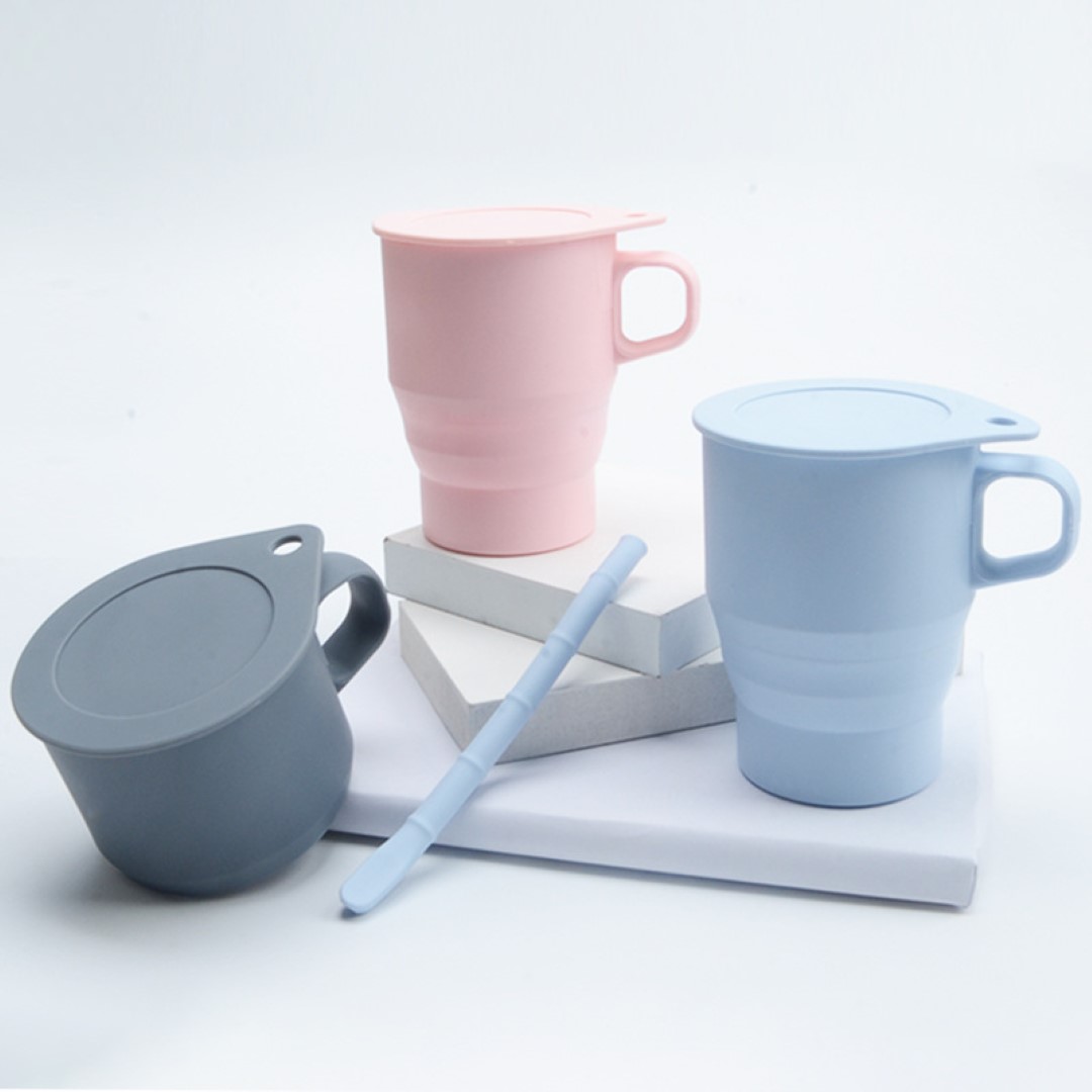 Silicone Coffee Mug Collapsible 10