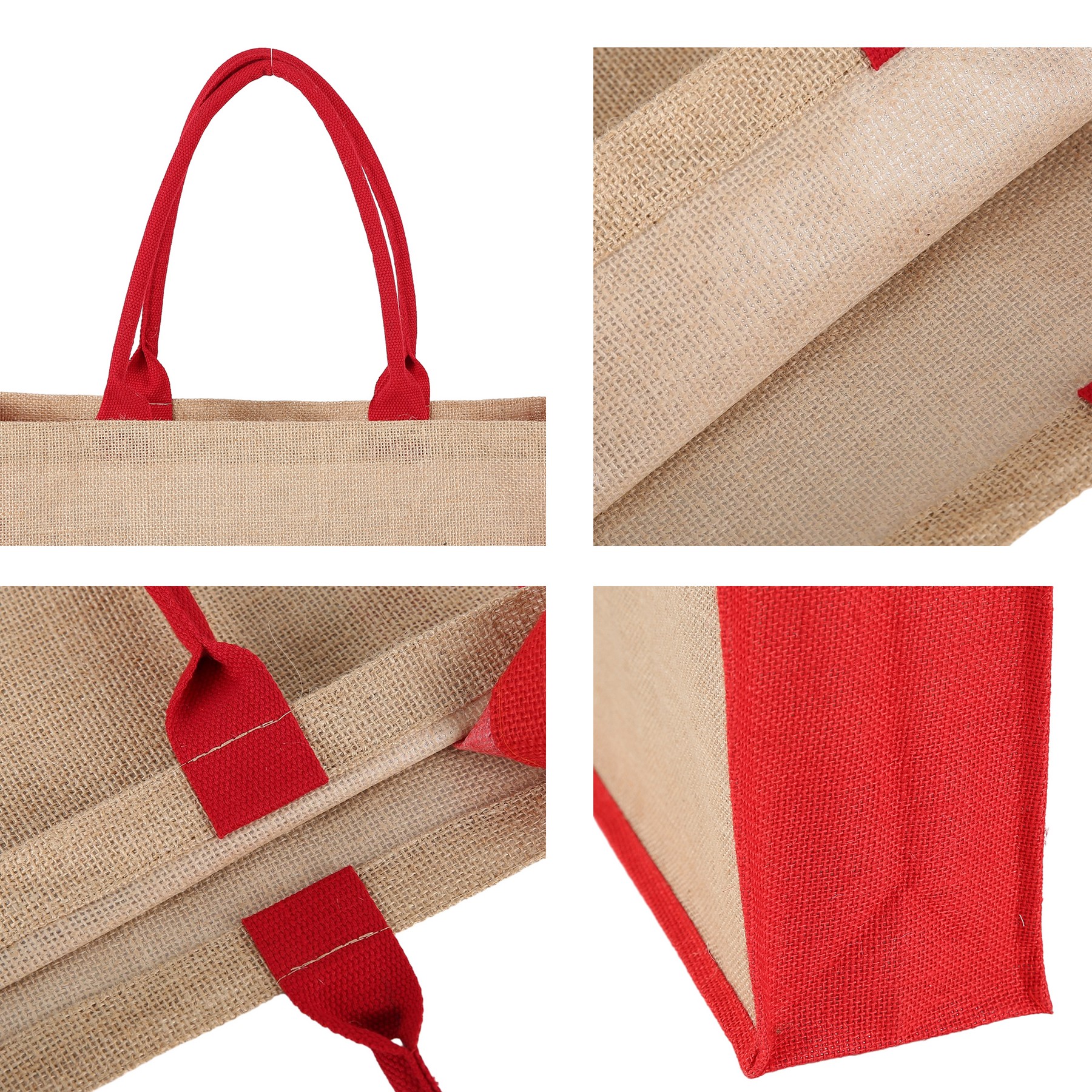 Stylish Rope Handle Jute Bags 2