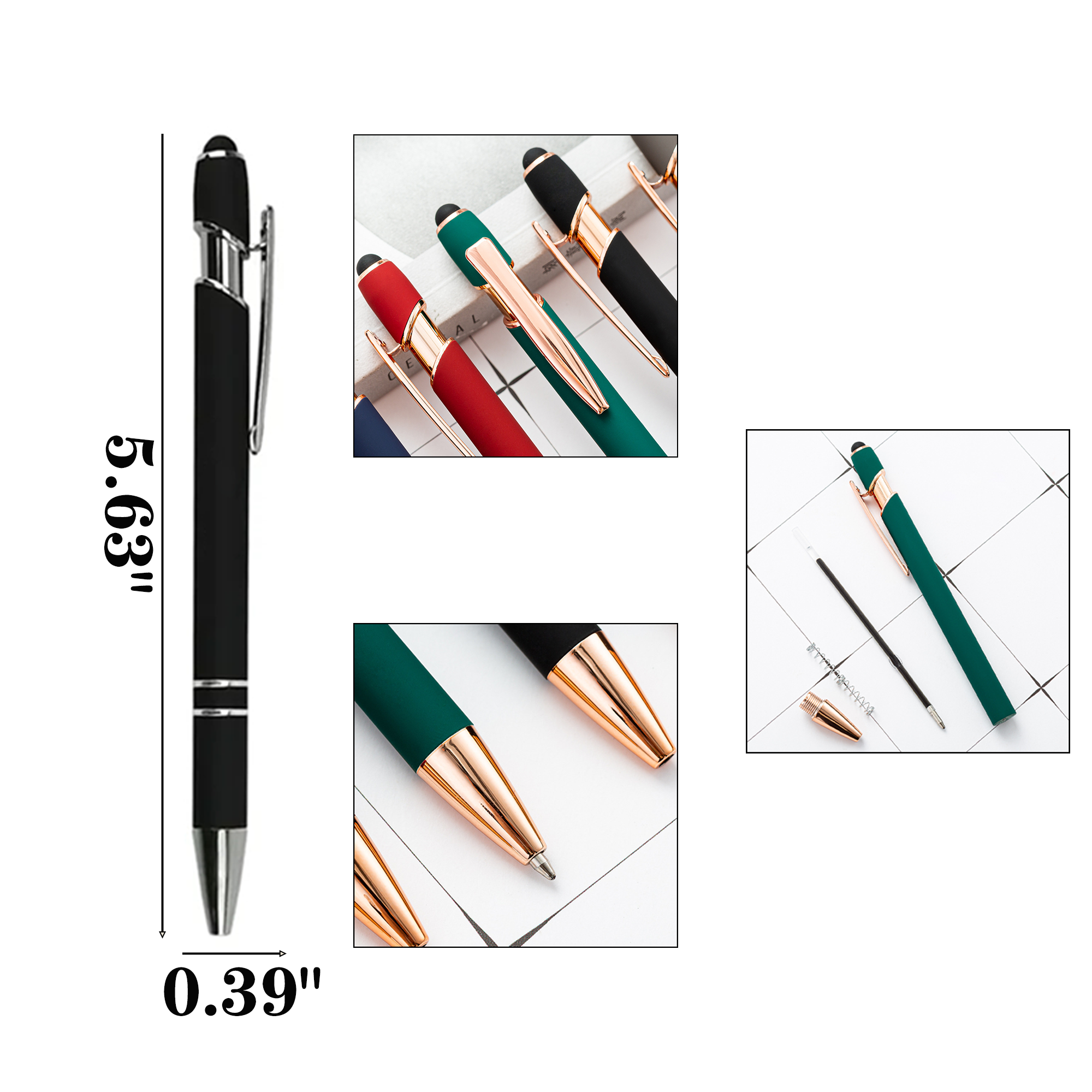Customizable Aluminum Executive Touch Pen 1