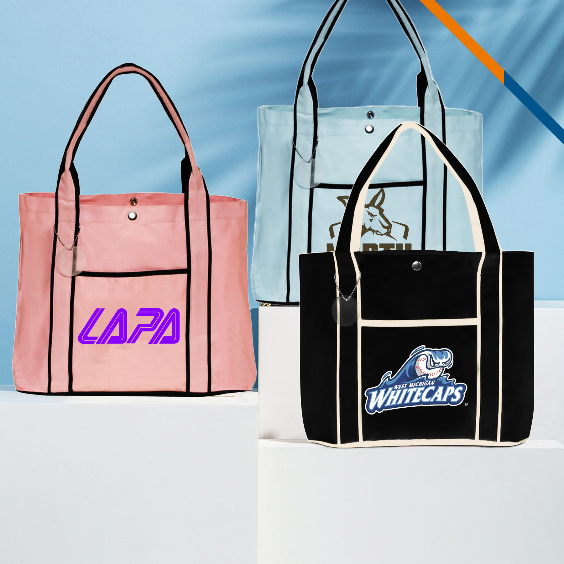 Marico Tote Bag, custom tote bag with logo imprint 6