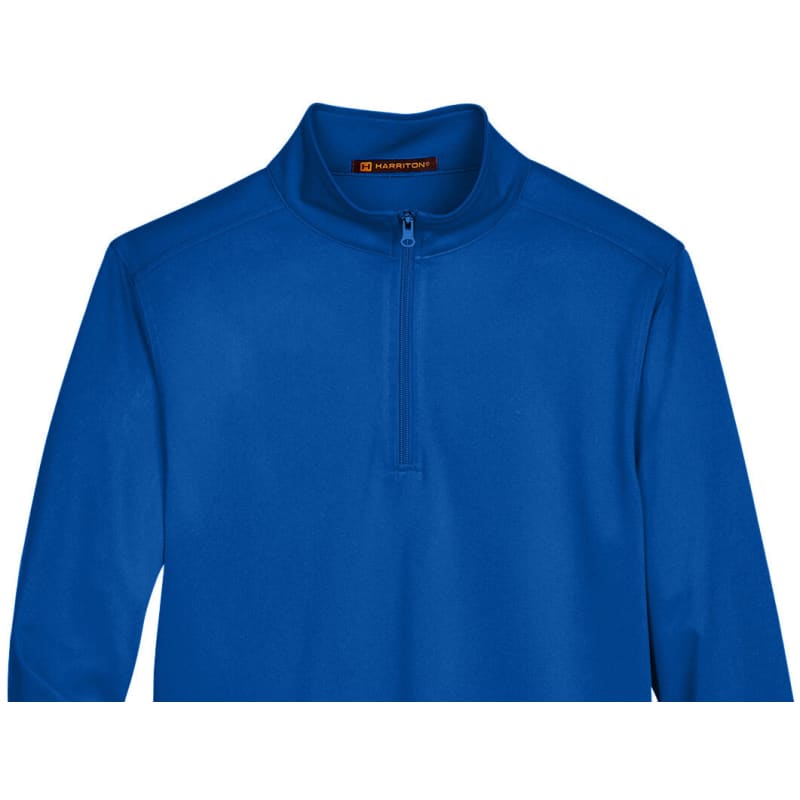 Harriton Men's Advantage Snag Protection Plus Quarter-Zip 4