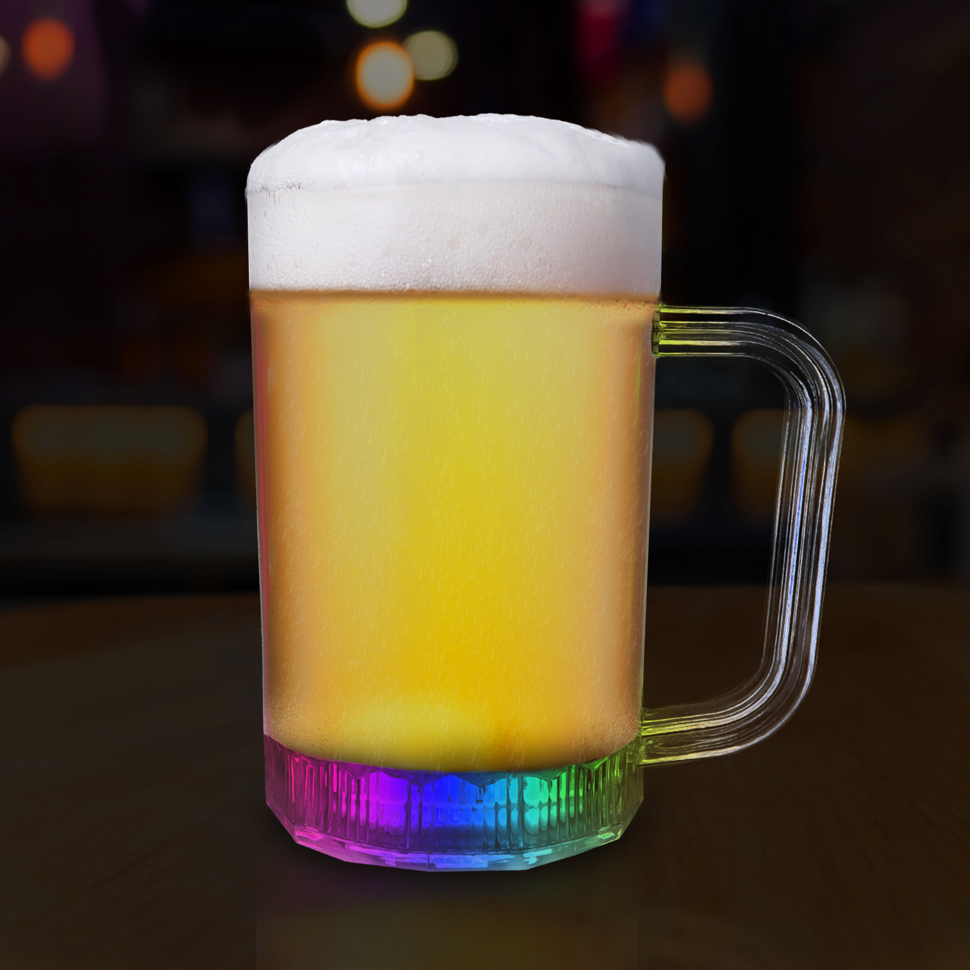 14 oz Light Up LED Glow Beer Mug 3