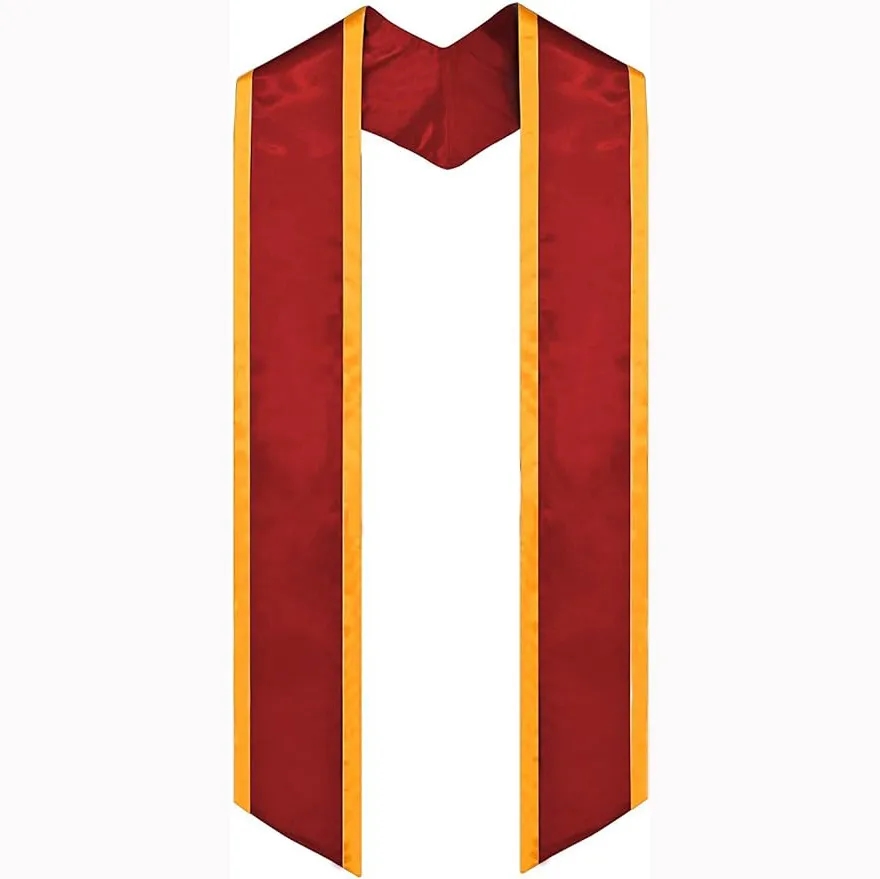 Graduation Stole with Trim 12